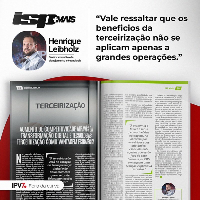 Aumento de Competitividade Através da Transformação Digital e Tecnologias: Terceirização como Vantagem Estratégica