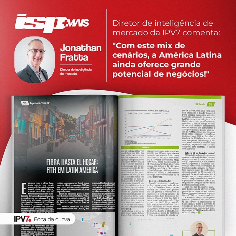 Fibra Hasta el Hogar – FTTH em Latin América