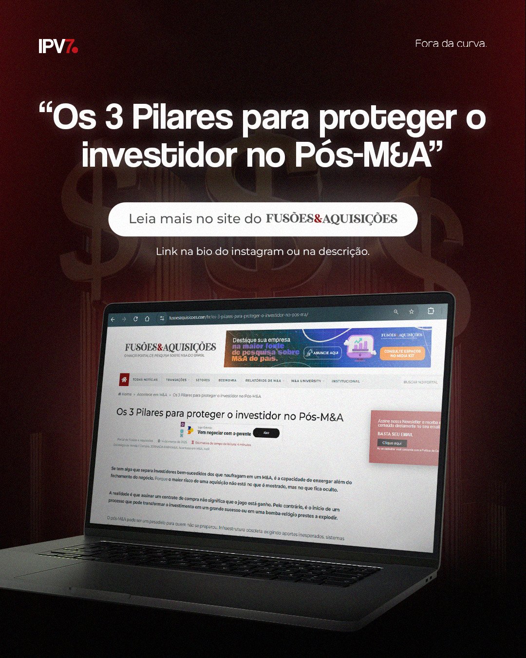 Os 3 Pilares para Proteger o Investidor no Pós-M&A