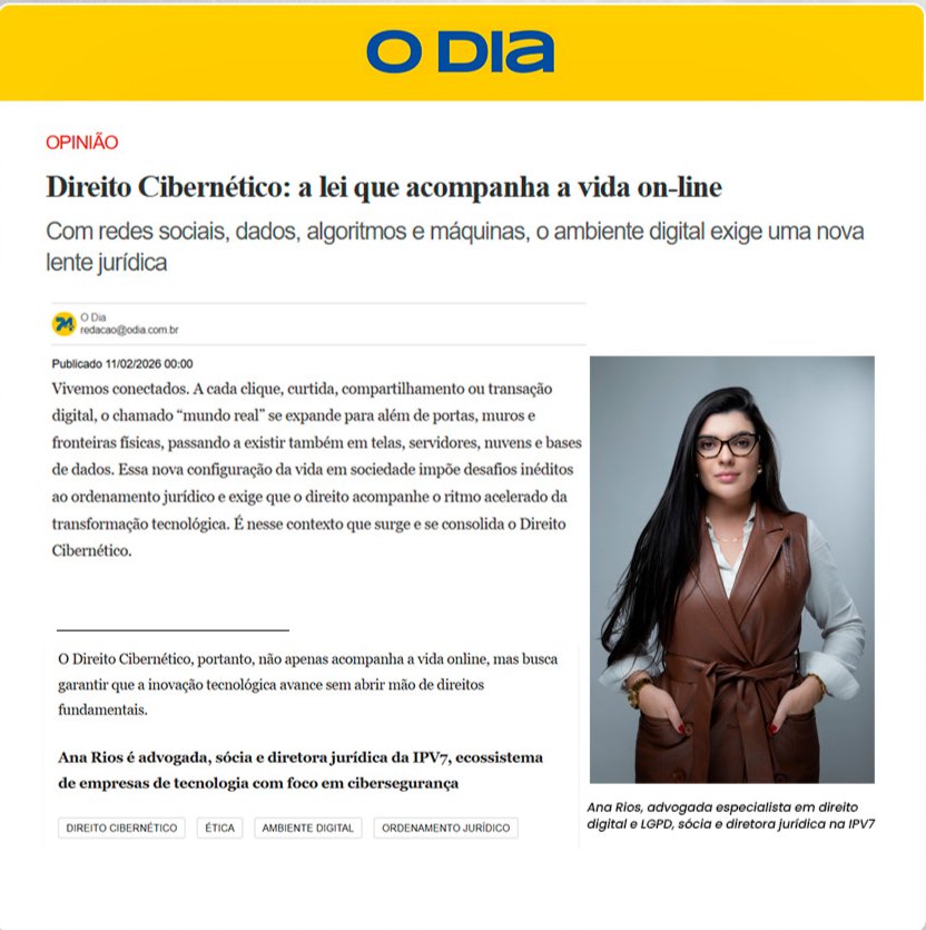 Direito Cibernético: a lei que acompanha a vida on-line